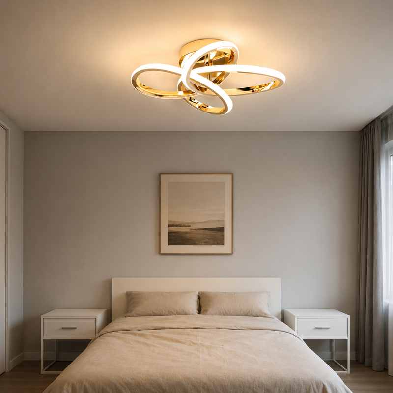 Plafon LED Circular Minimalist - Três Cores